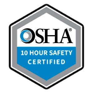 OSHA 10 Hours Safety Certified